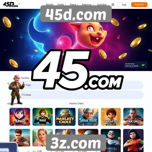 Impacto de 45d.com na indústria de jogos online