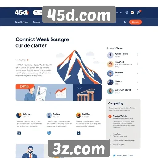 Navegação e usabilidade do site 45d.com em foco